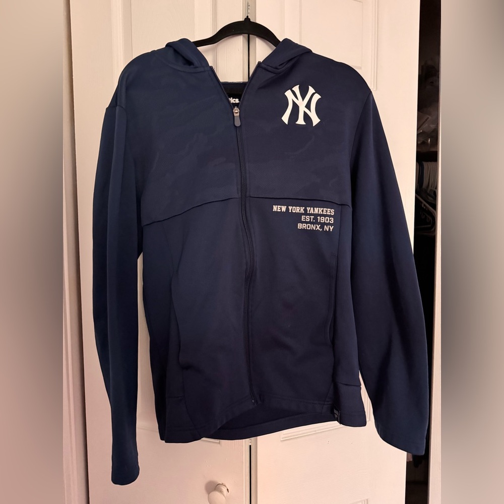 Fanatics Navy New York Yankees Bomber Jacket From The MLB Store Original $129
